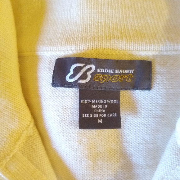 100% Merino wool Eddie Bauer sweater - Picture 4 of 5
